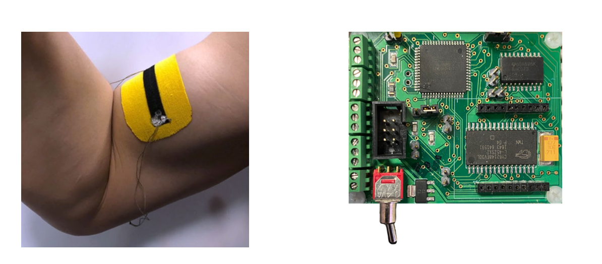 Wearable Sensor Platform with Graphene Motion Tape
